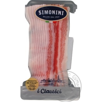 Meat Simonini smoked 100g - buy, prices for MegaMarket - photo 1