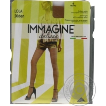 Колготи Immagine Lola жіночі neutro 20ден 4р - купити, ціни на ULTRAMARKET - фото 1