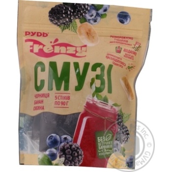 Smoothie Rud fruit 5pcs 450g stick sachet - buy, prices for MegaMarket - photo 3