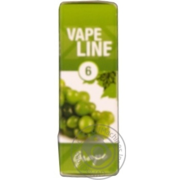 Жидкость Vape Line Grape для электро испарителя 6мг 10мл