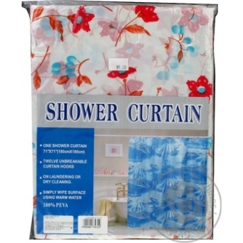 2319 Shower Curtain 182х182cm - buy, prices for ULTRAMARKET - photo 4