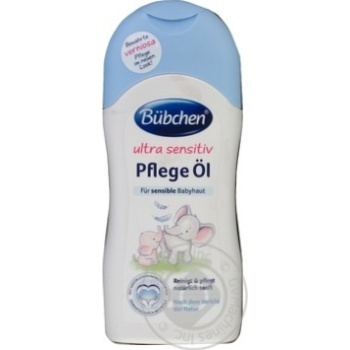 Масло для дітей Bubchen Ultra sensitiv 200мл х8 купити, ціни на МегаМаркет - фото 1