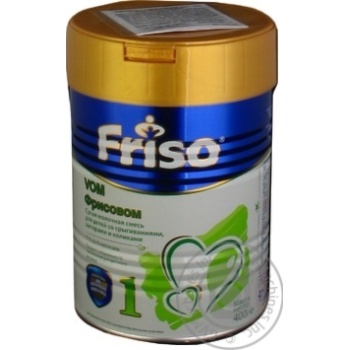 Смесь молочная Friso VOM Фрисовом №1 400г купить, цены на МегаМаркет - фото 1