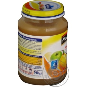 Puree Hame pear for 5+ months babies190g - buy, prices for MegaMarket - photo 4