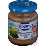 Puree Karapuz blackcurrant for children from 4 months 125g glass jar