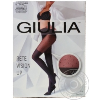 Колготки Giulia Rete Vision Up 60den nero размер 3