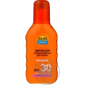 Эмульсия д/загара Sun Energy SPF30 150мл купить, цены на МегаМаркет - фото 5