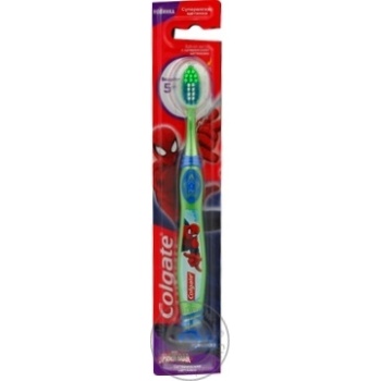 Зубная щетка Colgate Ultimate Spiderman Для детей 5+ Супермягкие щетинки купить, цены на МегаМаркет - фото 1
