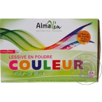 Alma Win Color Organic Washing Powder 2kg - buy, prices for MegaMarket - photo 1