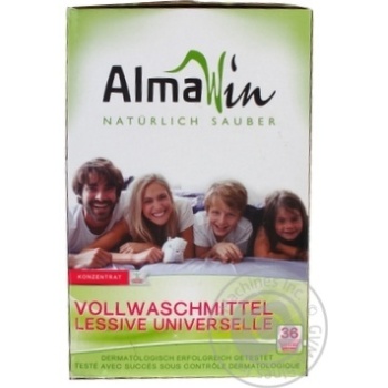 АlmaWin Organic Washing Powder 2kg - buy, prices for ULTRAMARKET - photo 1