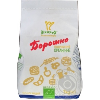 Ecorod Organic High Grade All-Purpose Flour - buy, prices for MegaMarket - photo 1