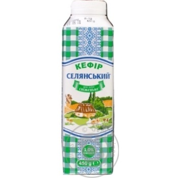 Kefir Selyanske 1% 450g - buy, prices for MegaMarket - photo 1