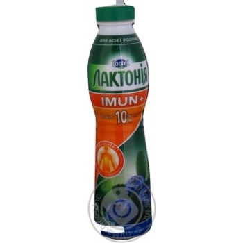 Напій кисломолочний йогуртний Лактонія закваска чорниця, з пробіотиком L.Rhamnosus і вітаміном С Імун+ 1,5% 500г купити, ціни на МегаМаркет - фото 2