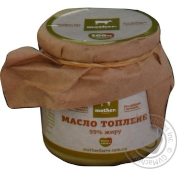 Масло ГХІ Mother топлене 99% 200г купити, ціни на МегаМаркет - фото 1