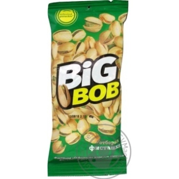 Фисташки Big Bob Отборные жареные соленые 45г купить, цены на МегаМаркет - фото 2