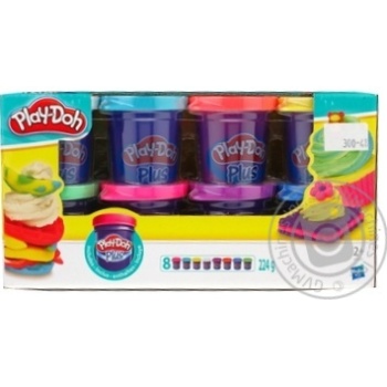 Набор пластилина Play-Doh с 8 баночек купить, цены на МегаМаркет - фото 1