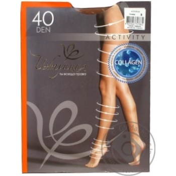 Tights Intuitsia Activity corporal polyamide for women 40den 3size - buy, prices for MegaMarket - photo 1