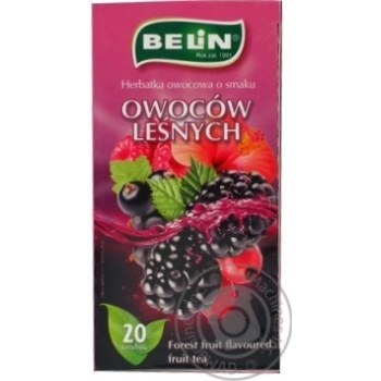Tea with berries packed 20pcs 40g - buy, prices for MegaMarket - photo 1