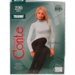 Tights Conte Triumf polyamide for women 220den 3size