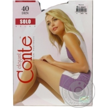 Колготки жін. SOLO 40 р.4 Grafit х12 купити, ціни на МегаМаркет - фото 1