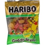 Конфеты Haribo Золотые мишки со вкусом кислых фруктов жевательные 200г
