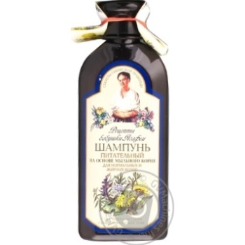 Shampoo Grandmother agafya recipes Nourishing for oily hair 350ml - buy, prices for MegaMarket - photo 1