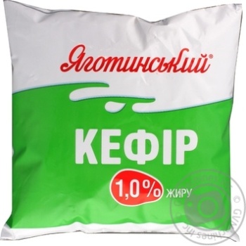 Кефир Яготинский 1% 450г купить, цены на МегаМаркет - фото 1