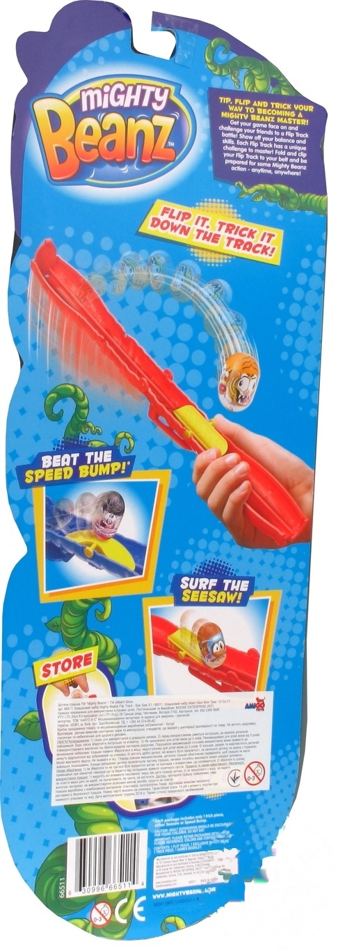 

Игрушечный набор Mighty Beans Flip Track - See Saw S1