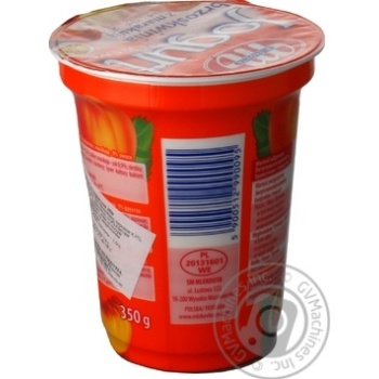 Yogurt Mlekovita peach 350g - buy, prices for MegaMarket - photo 4