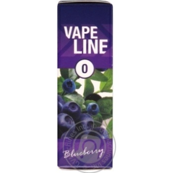 Liquid Vape line with blueberries for cigarettes 10ml - buy, prices for MegaMarket - photo 1