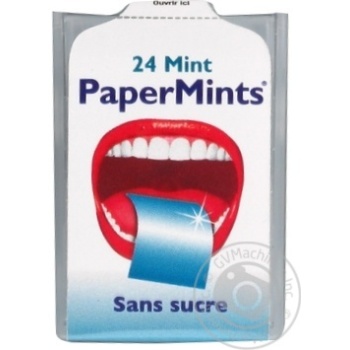 Chewing gum mint 24pcs 1g - buy, prices for MegaMarket - photo 1