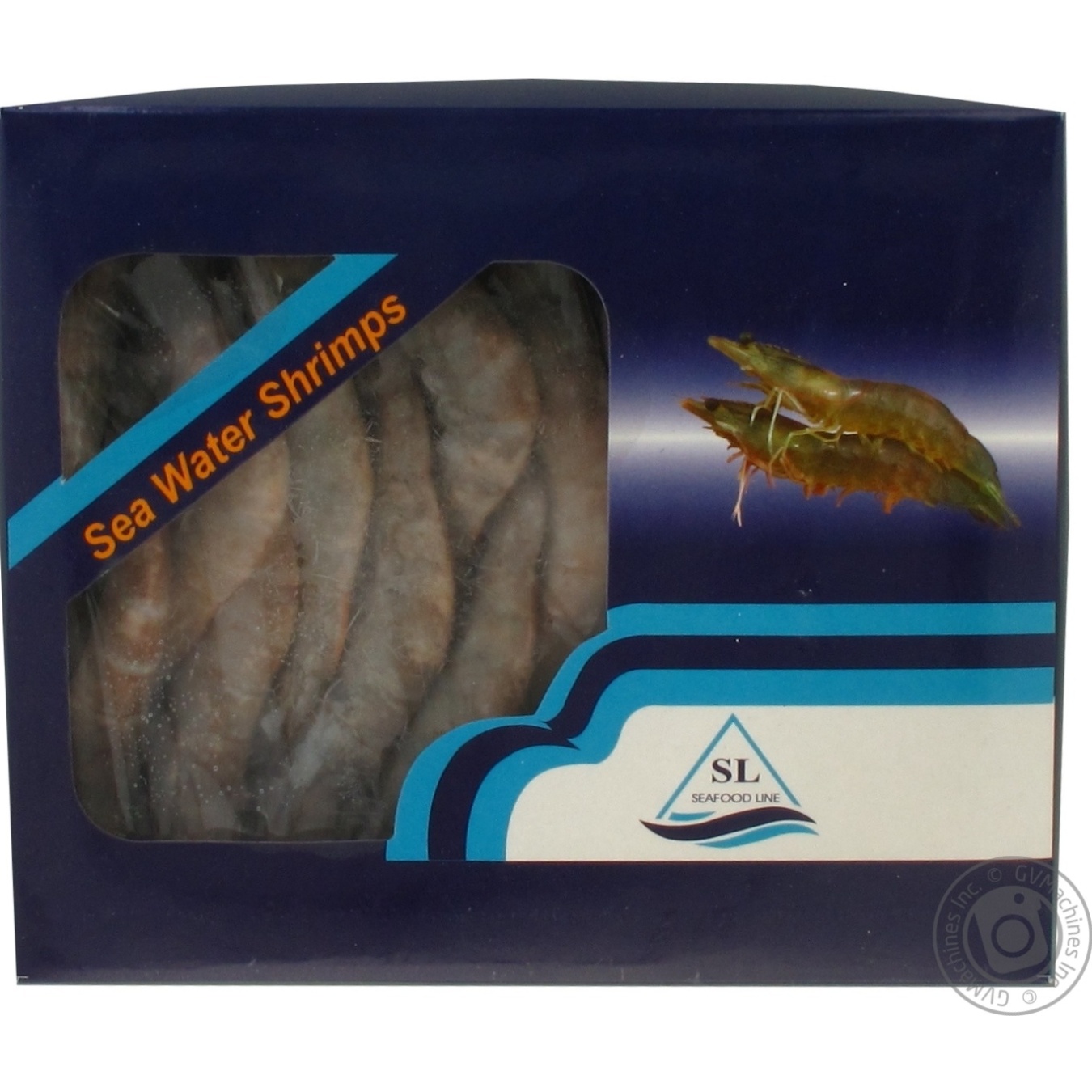 

Креветки Polar Seafood в панцире с головой сыромороженые 31/40 1кг