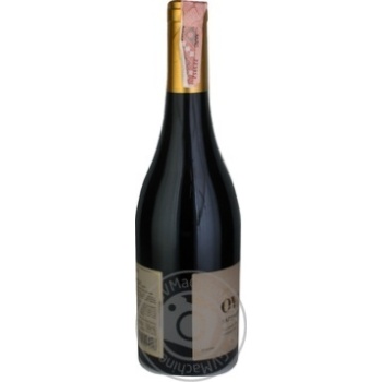 Wine saperavi red dry 12.6% 750ml glass bottle Georgia - buy, prices for MegaMarket - photo 3