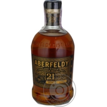 Віскі Aberfeldy 21 years в коробці 0,7л x2 купить, цены на МегаМаркет - фото 1