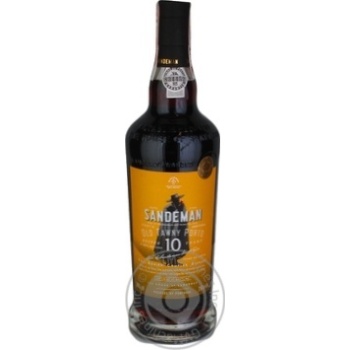 Вино Sandeman Tawny 10 Years Old червоне кріплене 0.75л х6 купити, ціни на МегаМаркет - фото 1