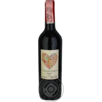 Вино Сorazon de Longares Garnacha Dry червоне сухе 0.75л х6 купити, ціни на МегаМаркет - фото 1