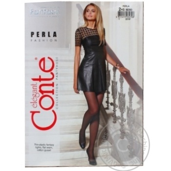 Колготки Fantasy Perla жіночі р.2 nero купить, цены на МегаМаркет - фото 1