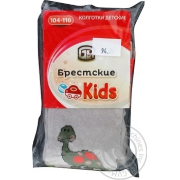 Brestskie Kids Mother-of-Pearl Children's Tights 104-110s - buy, prices for MegaMarket - photo 1