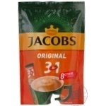 Напиток кофейный растворимый Jacobs 3в1 Original 8штх12г