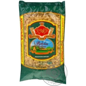 Макарони КМФ Ріжки гребінці Екстра 1000г х10 купить, цены на МегаМаркет - фото 1