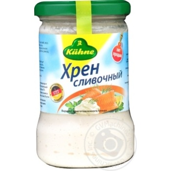 Хрін Kühne Вершковий 250г купити, ціни на МегаМаркет - фото 1