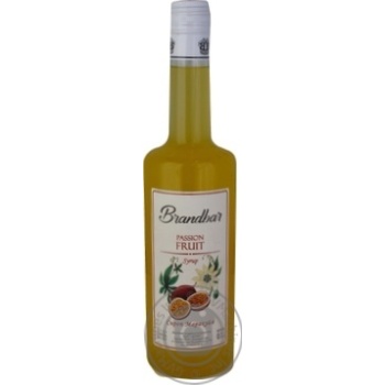 Сироп Brandbar Маракуя 0.7л х12 купити, ціни на МегаМаркет - фото 1