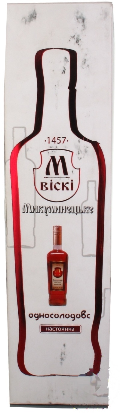 

Виски Микулинецьке 43% 0,7л