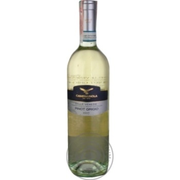 Вино Campagnola Pinot Grigio біле сухе 0.75л купить, цены на МегаМаркет - фото 1