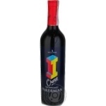 Wine Inkerman red semisweet 9-13% 700ml glass bottle Ukraine