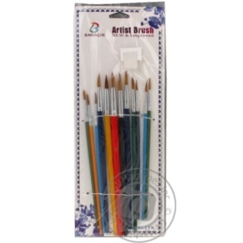 Набір пензликів Baroque Artist Brush 12шт арт.6688 купить, цены на МегаМаркет - фото 1