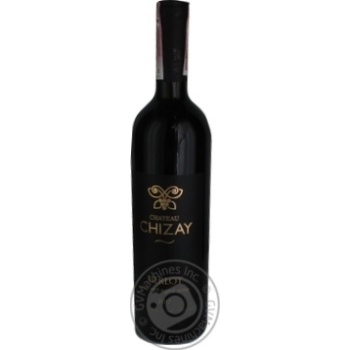 Вино Chateau Chizay Merlot червоне сухе 0,75л х6 купити, ціни на МегаМаркет - фото 1