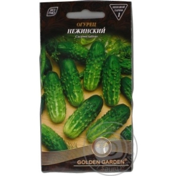 Seed cucumber Golden garden 1g - buy, prices for MegaMarket - photo 5