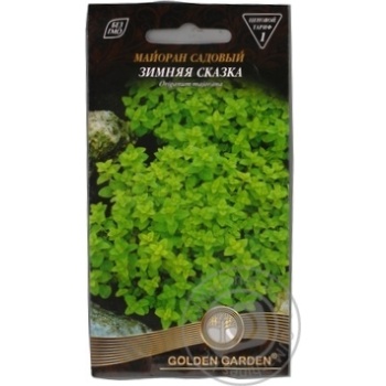 Seed marjoram Golden garden 0.3g - buy, prices for MegaMarket - photo 4