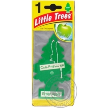 Little Trees Car Air Freshener Green Apple 5g - buy, prices for MegaMarket - photo 2